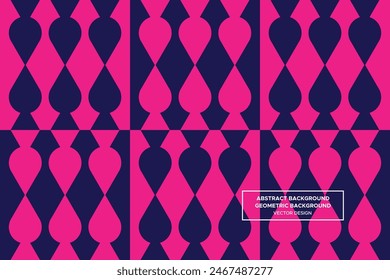 Triangular and Triangle Shapes and Designs Purple and Red Colors Geometric Pattern Abstract Pattern Seamless 