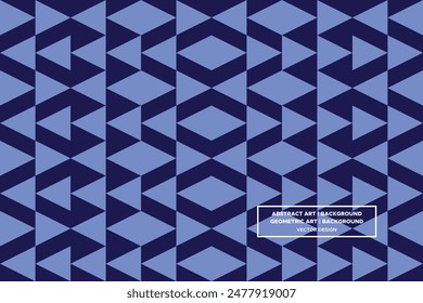 Patrón geométrico | Fondo geométrico | Fondo Abstractas | Triángulos - Azul - Uso en el diseño de Sitio web, embalaje, arte de la pared, Fondo de pantalla, cartel, Anuncio, Perfil, folleto, ropa, textiles 