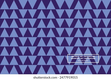 Patrón geométrico | Fondo geométrico | Fondo Abstractas | Triángulos - Azul - Uso en el diseño de Sitio web, embalaje, arte de la pared, Fondo de pantalla, cartel, Anuncio, Perfil, folleto, ropa, textiles 