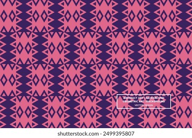Triangular and Triangle Shapes and Designs Purple and Red Colors Geometric Pattern Abstract Pattern Seamless Pattern