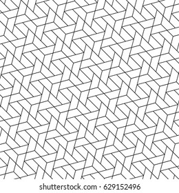 triangular vector grid, Modern stylish trellis template 