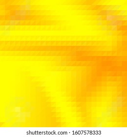 triangular yellow background. abstraction vector illustration. modern presentation template