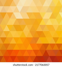 Triangular yellow background. Geometric abstract image for presentation. Design element