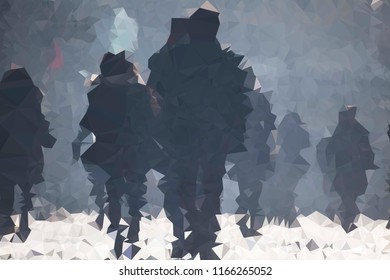 triangulated anonymous crowd 