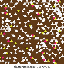 TRIANGULATION BROWN FUXIA