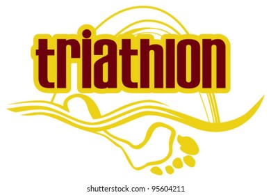triathlon sign