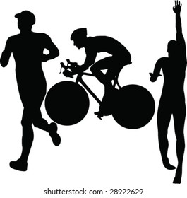 triathlon - vector