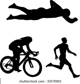 triathlon - vector