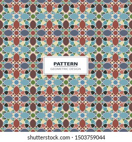 tribal abstract hand-drawn seamless pattern