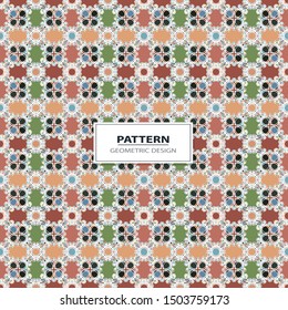 tribal abstract hand-drawn seamless pattern