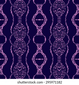 tribal abstract hand-drawn seamless pattern