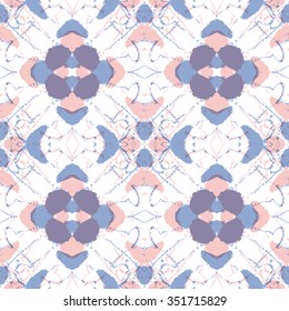 tribal abstract hand-drawn seamless pattern