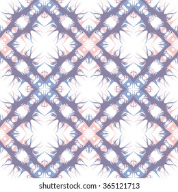 tribal abstract hand-drawn seamless pattern