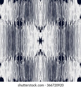 tribal abstract hand-drawn seamless pattern