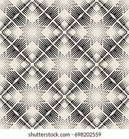 tribal abstract hand-drawn seamless pattern