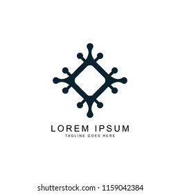tribal abstract logo template