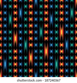 Tribal abstract seamless pattern aztec geometric background.