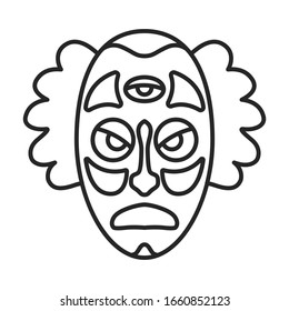 Tribal Mask Vector Images, Stock Photos & Vectors 