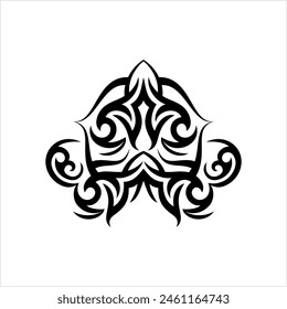 Tribal Armband Tattoo Design Vector Art Illustration