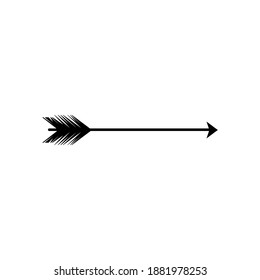 Tribal arrow icon design template vector isolated
