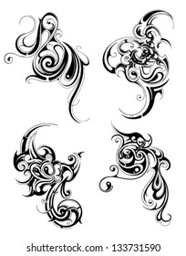 Tribal Art Stock Vector (Royalty Free) 133731590 | Shutterstock