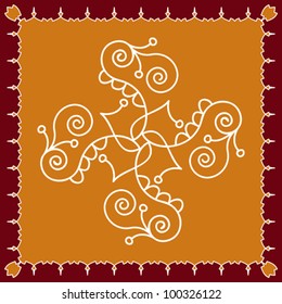 Diseño de arte tribal