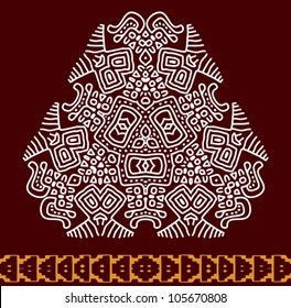Diseño de arte tribal