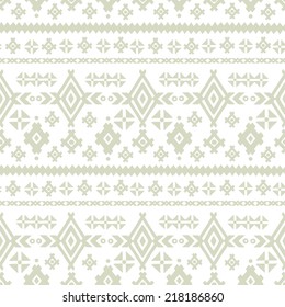 Tribal art ethnic seamless pattern. Folk abstract geometric repeating background texture. Fabric design. Wallpaper 