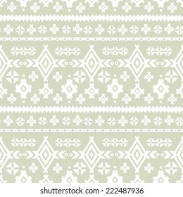 Tribal art ethnic seamless pattern. Folk abstract geometric repeating background texture. Fabric design. Wallpaper 