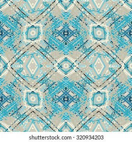 Tribal art ethnic seamless pattern. Boho print. Ethno ornament. Cloth design, wallpaper, wrapping