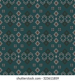 Tribal art ethnic seamless pattern. Boho print. Ethno ornament. Cloth design, wallpaper, wrapping