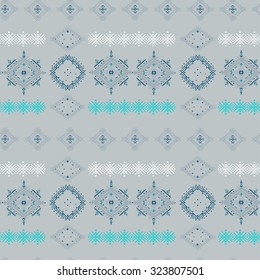 Tribal art ethnic seamless pattern. Boho print. Ethno ornament. Cloth design, wallpaper, wrapping