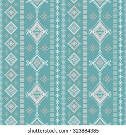 Tribal art ethnic seamless pattern. Boho print. Ethno ornament. Cloth design, wallpaper, wrapping