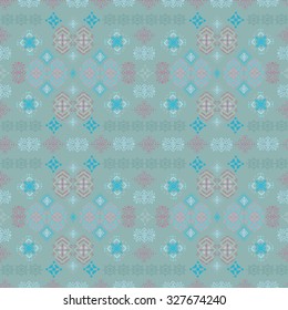Tribal art ethnic seamless pattern. Boho background texture. Ethno ornament. Cloth design, wallpaper, wrapping