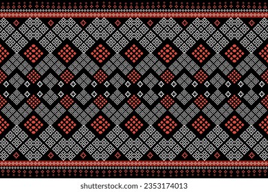 Tribal art fabrics. Ethnic patterns for textiles, carpets, wallpapers, clothes, sarongs, scarves, batiks, embroidery, for printing and advertising industry. vector illustration geometric shapes