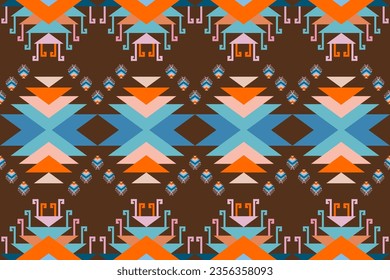 Tejidos de arte tribal. Modalidades étnicas para textiles, alfombras, papel pintado, ropa, sarongs, pañuelos, batiks, bordados, para la industria de la impresión y la publicidad. formas geométricas de ilustración vectorial