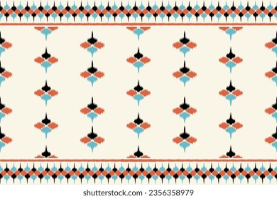 Stoffe aus Stammeskunst. Ethnische Muster für Textilien, Teppiche, Tapeten, Kleidung, Sarongs, Schals, Batiks, Stickereien, für die Druck- und Werbeindustrie. geometrische Formen der Vektorgrafik