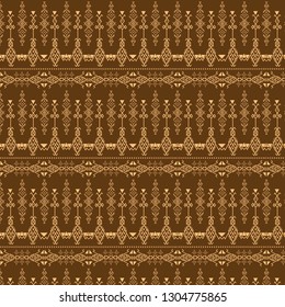 Tribal art pattern. Ethnic geometric print. Aztec colorful repeating background texture,berber signs,vetor illustration. 