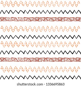 Tribal art pattern. Ethnic geometric print. Aztec colorful repeating background texture. Native American, Indian Southwest print. Ethnic design wallpaper, fabric, cover, textile, weave, wrapping.