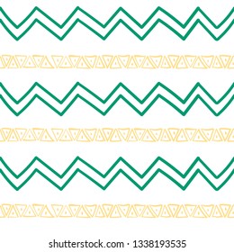 Tribal art pattern. Ethnic geometric print. Aztec colorful repeating background texture. Native American, Indian Southwest print. Ethnic design wallpaper, fabric, cover, textile, weave, wrapping.