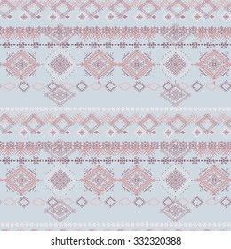Tribal art seamless pattern. Ethnic print. Boho texture. Cloth design, wallpaper, wrapping
