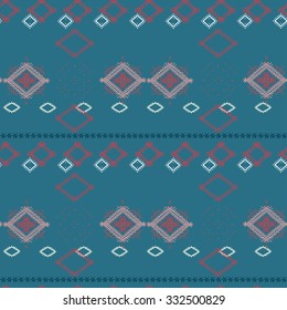 Tribal art seamless pattern. Ethnic print. Boho texture. Cloth design, wallpaper, wrapping