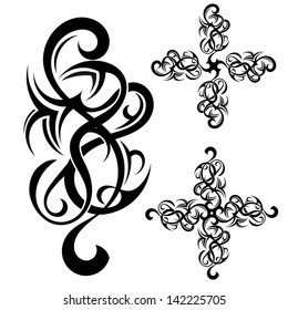 Tribal  art tattoo