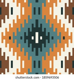 Tribal aztec pattern design for textile and fashion. 