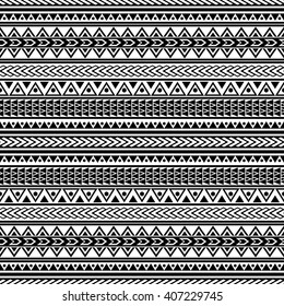 Tribal aztec print template for textile, wrapping, phone covers, post cards, etc. Boho style seamless pattern. Abstract background with ethnic ornament.