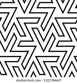 Tribal background.Geometric wallpaper. Ethnic ornament. Figures image. Folk backdrop. Mosaics motif. Digital paper, web design, textile print. Seamless pattern. Vector art work.