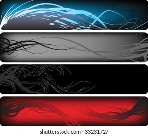 tribal banner vector