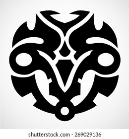 tribal black emblem