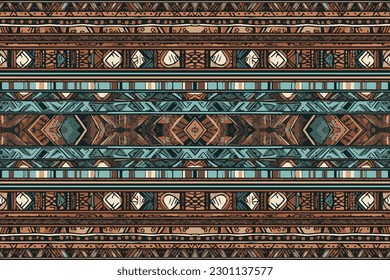 Tribal bohemian ethnic pattern. Abstract traditional folk ancient antique tribal ethnic graphic line. Ornate elegant luxury vintage retro style. Texture textile fabric ethnic bohemian patterns.