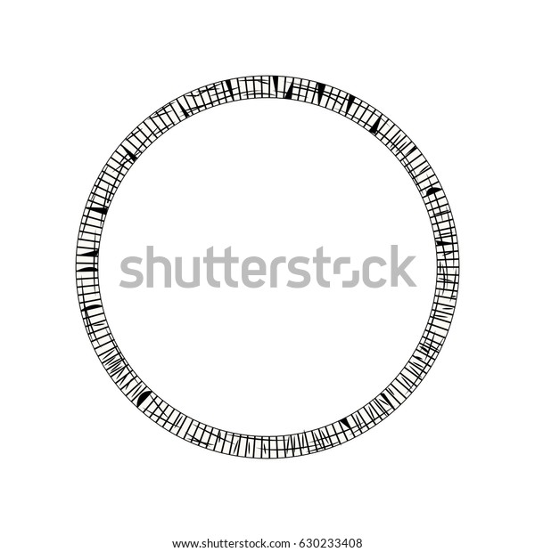 Tribal Border Decoration Free Spirit Style Stock Vector Royalty Free